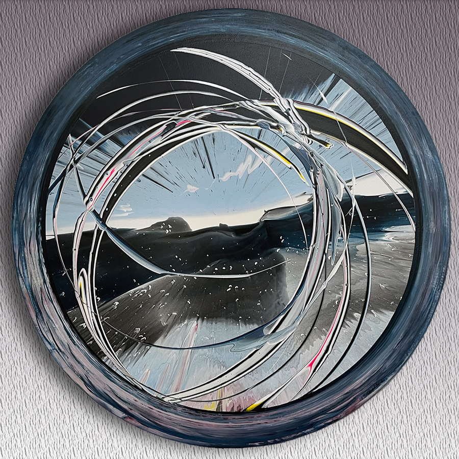 Kunst auf Beton: tiefgründig