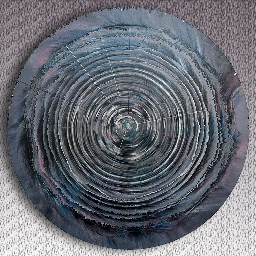 Kunst auf Beton: beflügelt