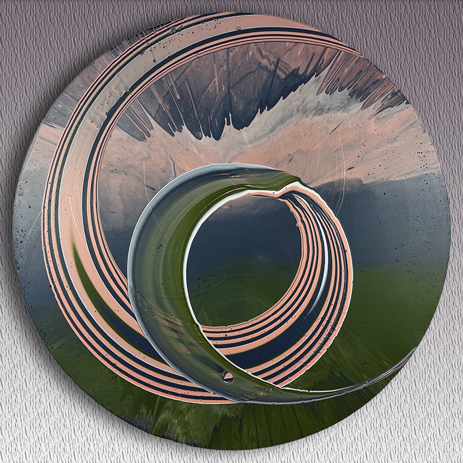 Kunst auf Beton: beflügelt