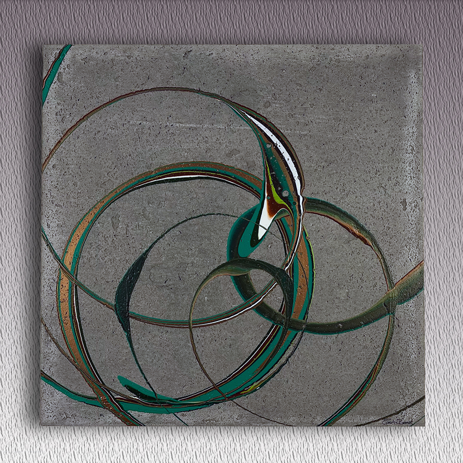 Kunst auf Beton: tiefgründig