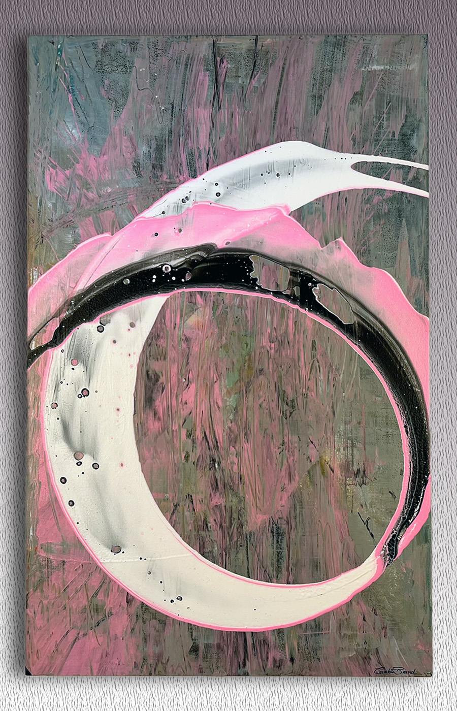 Kunst auf Beton: harmonisch