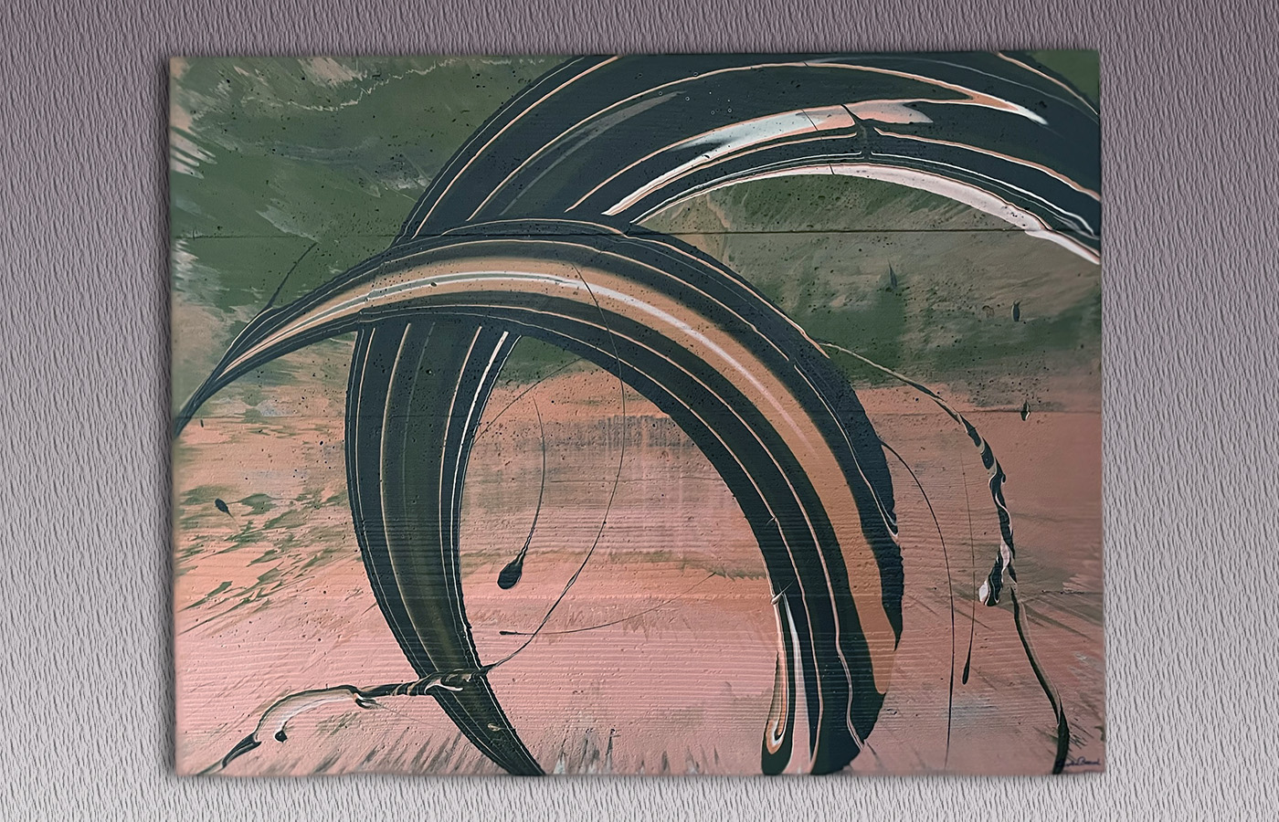 Kunst auf Beton: erregt