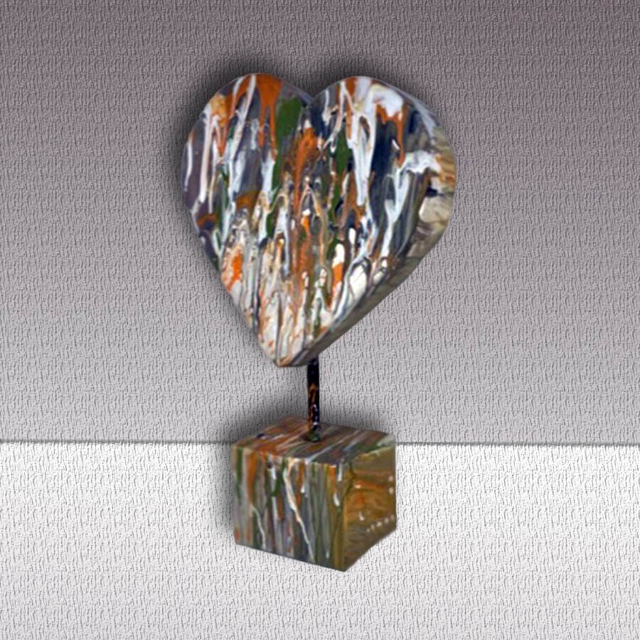 Kunst auf Beton: tiefgründig